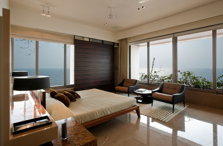 Flat in Warli, Mumbai, India, bedroom 